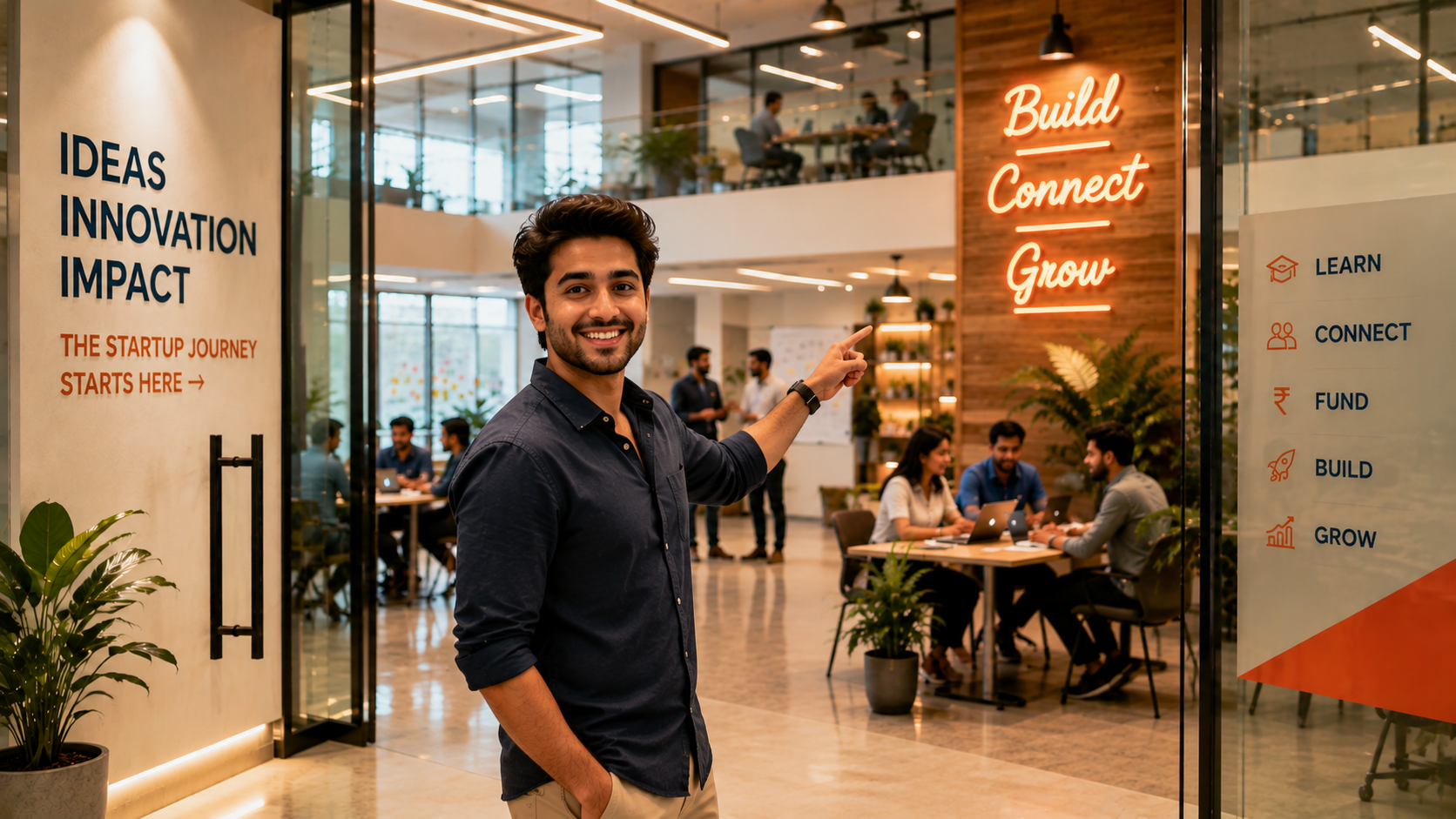 Founders turning ideas into startups